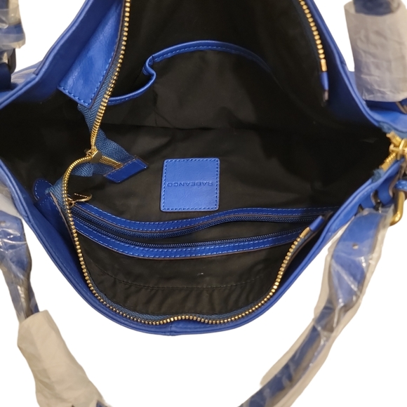 Rabeanco Leather Handbag Brand New With Tags, Tissue, and Plastic Wrap - Picture 14 of 15